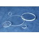 UV Grade Silica Polished Disc - 10mm dia.