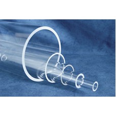 Quartz Tubing 72mm O/D x 1000mm - Wall thickness 2mm