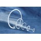 Quartz Tubing 3mm O/D x 1000mm - Wall thickness 0.9mm